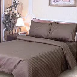 Комплект постельного белья Ярослав сатин 200х220 см светло-коричневый (49570)