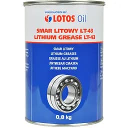 Смазка Lotos Lithium Grease LT-43 сине-зеленая 360 г