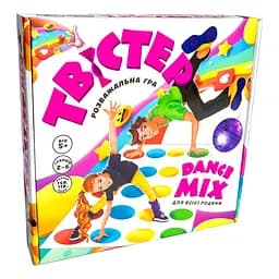 Развлекательная игра "Твитер dance mix" 30277 Strateg, в коробке 25-25,5-5,3 см (4823113807085)