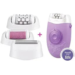 Епілятор акумуляторний DSP 80011 пінцетний 3 в 1 фіолетовий (41477-80011_611)