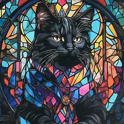 Алмазная мозаика Strateg ПРЕМИУМ Магия черного кота размером 30х30 см не полная выкладка (DEEX16279)