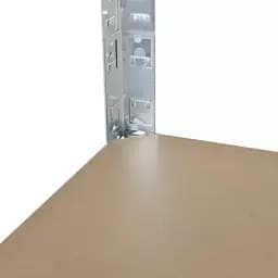 Стелаж металевий Malatec 23768 180x90x40 см, 5 поліць, 875 кг, для гаража - мініатюра 6