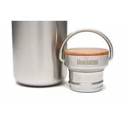 Кришка сталева Klean Kanteen Stainless Unibody Bamboo Cap (1017-1006111) - мініатюра 4