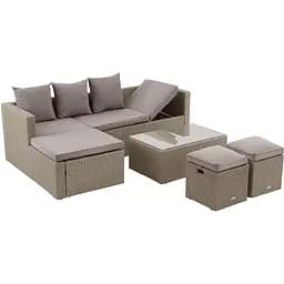 Садовая мебель Di Volio Bologna бежевая светло-серая