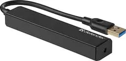 Хаб USB Defender 3.0 -> 4xUSB 3.0 Black (83204) - мініатюра 2