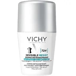 Кульковий дезодорант-антиперспірант Vichy Deo Invisible Resist 72 години захисту 50 мл 