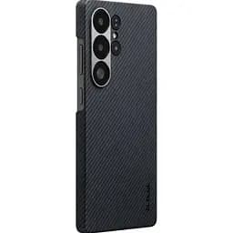 Чохол Pitaka MagEZ Ultra-Slim Classic Twill 600D для Samsung Galaxy S25 Ultra Black/Grey (KS2501U) [128411] - мініатюра 2