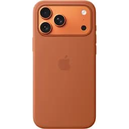 Чехол Silicone Case with Button, Animation & MagSafe для Apple iPhone 17 Pro Max Terra Cotta AAA (149949)