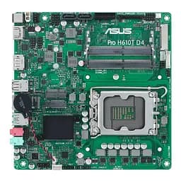 Материнcька плата PRO H610T-CSM s1700 H610 2xDDR5 M.2 HDMI DP LVDS Thin mITX Asus teh0018980 - мініатюра 2