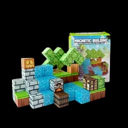 Магнітний блочний конструктор Майнкрафт 60 блоків Minecraft