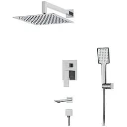 Душова система прихованого монтажу Koer KB-64010-01 KR3492, Хром