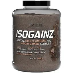 Гейнер Evolite Nutrition Iso Gainz 4 кг Chocolate