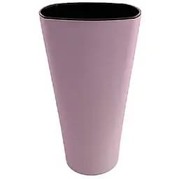 Вазон ММ-пласт Крокус з вставкою 22 см лаванда (000032114)