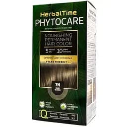 Краска для волос Herbal Time Phytocare тон 7N (Темно-русый) 125 мл