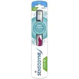 Зубна щітка Sensodyne Комплексний догляд м'яка синя з рожевим