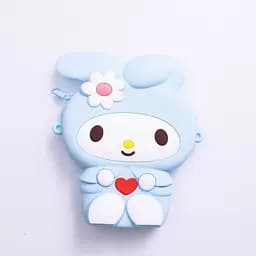 Дитяча сумочка My Melody з pop-it силіконова на блискавці 15*10*3 см, блакитний Yiwu HP-55-8BL - мініатюра 3