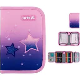 Пенал Kite Sparkling розовый (K25-622H-1)