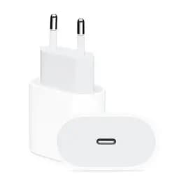 МЗП 20W Power Adapter for Apple (1USB-C) (AAA) (box) White