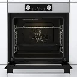 Духова шафа Gorenje електрична 77 л, A+, дисплей, нержавіюча сталь - мініатюра 2