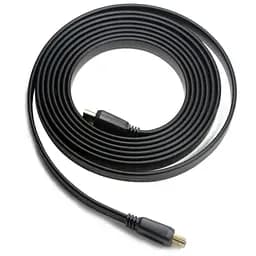 Кабель HDMI M-M, 3.0 м, V1.4, 4K 60Hz, плаский, ПП