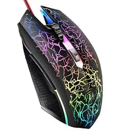 Ігрова мишка Azzor дротова USB шнур 135 см велика