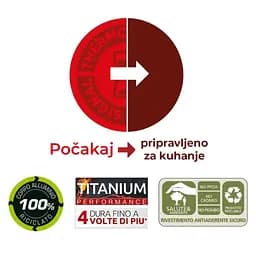 Якісний сотейник від Lagostina Rigenera Green Ø 18 см (2100129521) з титановим антипригарним покриттям - мініатюра 5