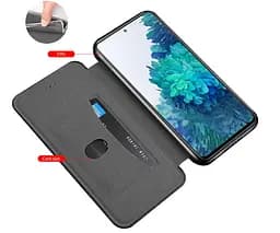 Чохол-книжка Primolux Besus для смартфона Samsung Galaxy S20 FE (SMG780) Black - мініатюра 3