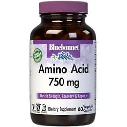 Амінокислота Bluebonnet Nutrition Amino Acid 750 мг 60 капсул