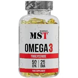 Риб'ячий жир MST Omega 3 Triglyceride, 90 капсул для серця і мозку