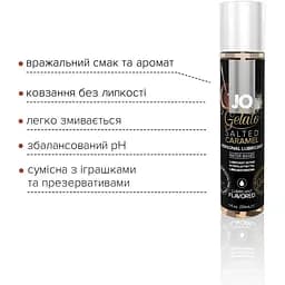 Змазка на водній основі System JO Gelato Salted Caramel (30 мл) - мініатюра 3