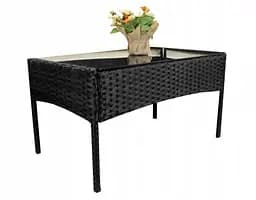 Набір садових меблів GardenLine Reno Black - мініатюра 5