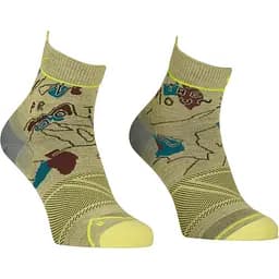 Термоноски мужские Ortovox Alpine Light Quarter Socks Mens 42-44 Світло-оливковий