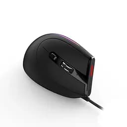 Вертикальна миша провідна Zelotes T-50 RGB підсвічуванням - мініатюра 2