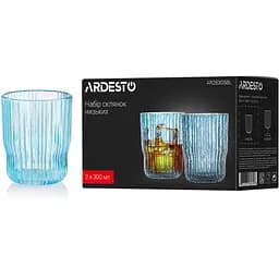 Набір склянок Ardesto 300 мл 2 шт. блакитний (AR2630SBL) - мініатюра 3