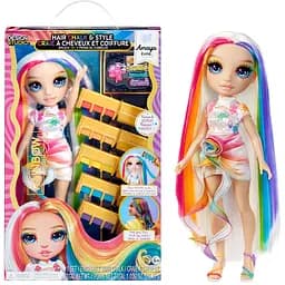 Ігровий набір з лялькою Rainbow High Крейда для волосся та стиль Амая (526780)