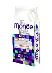 Сухий корм Monge BWild Mini Adult Беззерновий для дорослих собак дрібних порід з анчоусом 15 кг