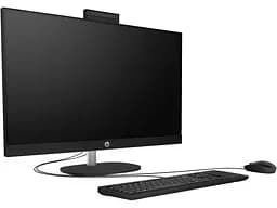 Комп'ютер персональний моноблок HP All-in-One 27' FHD IPS AG Intel U5-125U 16GB F512GB UMA Wi-Fi кл+м DOS чорний (A45E4EA) - мініатюра 2