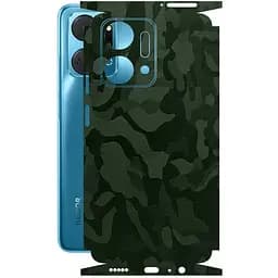 Захисна плівка StatusSKIN для Honor X7A Корпус Вініл Камуфляж зелений