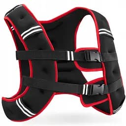 Жилет-утяжелитель для тренировок 4FIZJO 10 кг Black/Red (P-5905973402163)