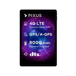 Планшет Pixus Titan 10.95" 8/256GB LTE чохол+зарядка, metal, graphite (4897058531763) - мініатюра 3