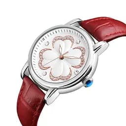 Класичний жіночий годинник Skmei 9159 Elegant (Червоний) - мініатюра 2