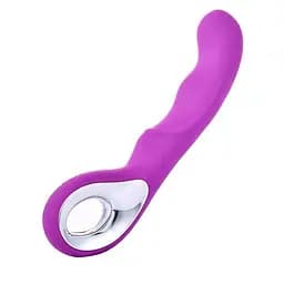 Вібратор для стимуляції точки G з гнучким корпусом та USB зарядкою Фіолетовий