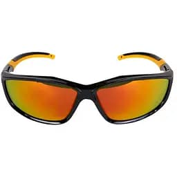 Окуляри DeWalt Router кольорові дзеркальні полікарбонатні з подвійними дужками та м'якими гумовими носотримачами (DPG96-FD)