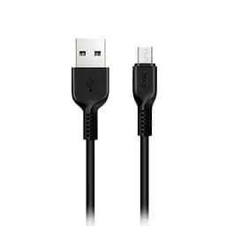 Кабель мікроUSB 1 м Hoco x20 Micro USB шнур - мініатюра 7