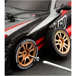 Машинка на радіокеруванні JJRC Q116 Dodge Drifting Car Black [119061] - мініатюра 3