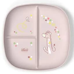 Тарілка секційна Chicco 12м+ рожева (16003.15) - мініатюра 2