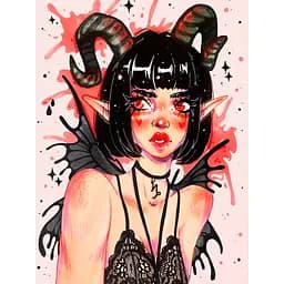 Алмазна мозаїка Santi Аніме Готика, 30х40 см (954365)