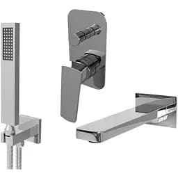 Душова система прихованого монтажу Topaz Lexi TLG 21202-H21, Хром