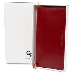 Жіноче шкіряне портмоне Grande Pelle 19.5х10.5х1 см acs0018772 - мініатюра 5