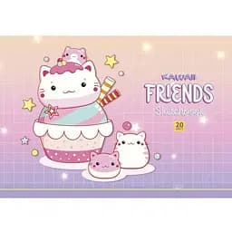 Альбом для малювання Школярик A4 склейка 20 аркушів (PB-GB-020-8513-1)